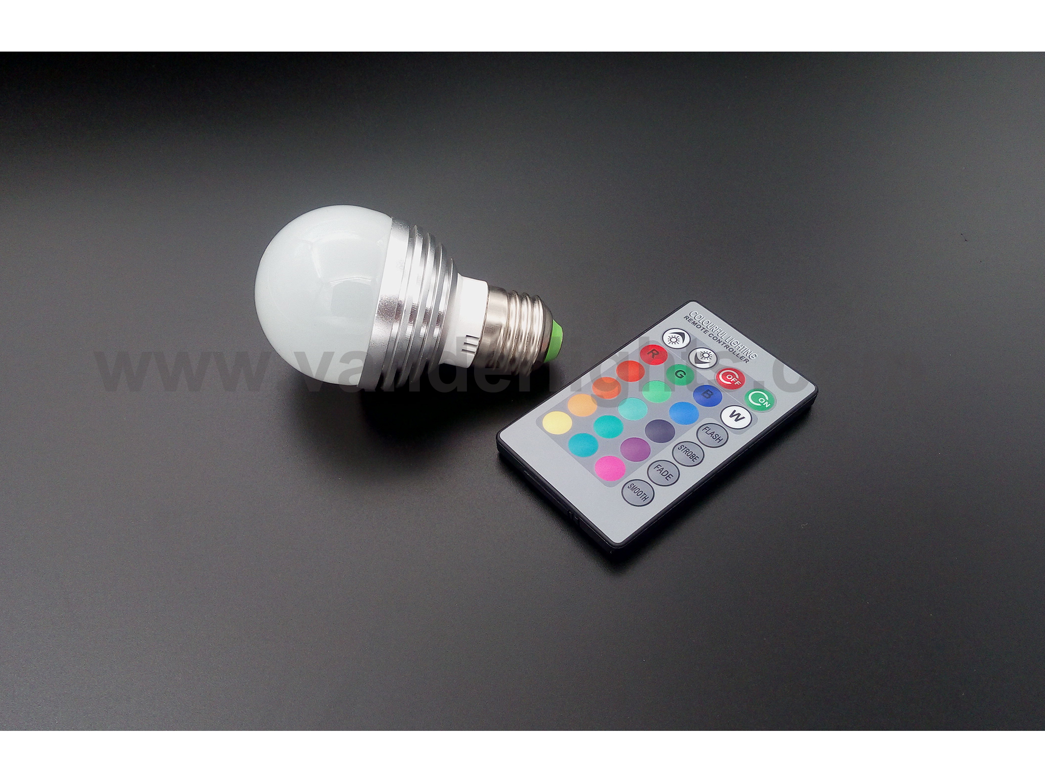 3W RGB LED bulb