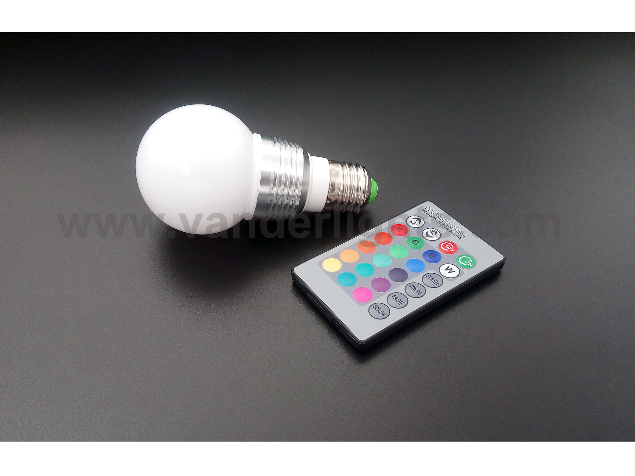 3W RGB LED bulb