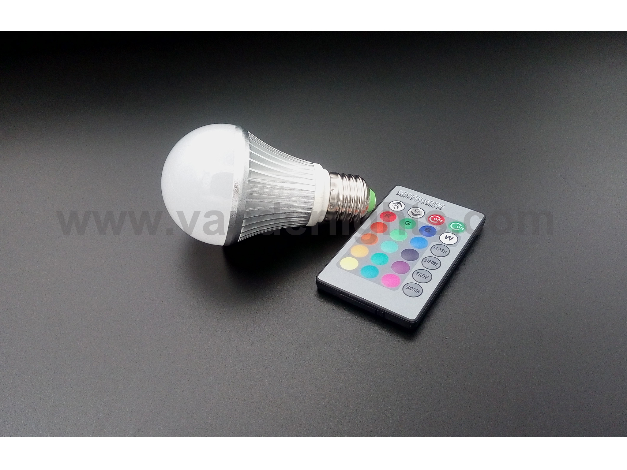 5W RGB LED bulb