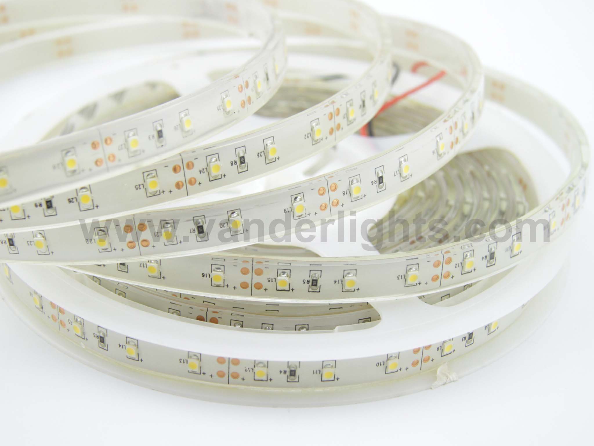 SMD3528-120leds 9.6W/m warm white IP68 LED flexible strip light